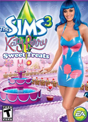 Кэти Перри решила стать персонажем компьютерной игры «The Sims 3»