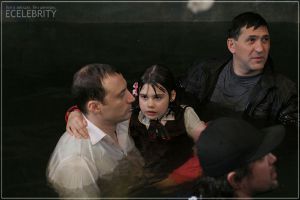Кадры со съемок фильма «Метро» со Светланой Ходченковой